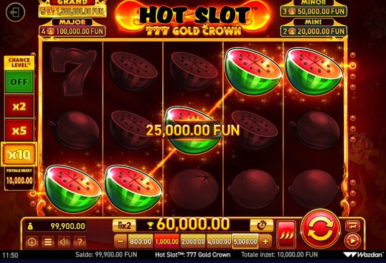 Screenshot 3 van Hot Slot 777 Gold Crown